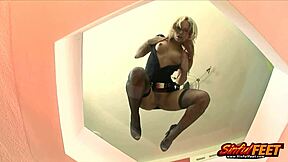 Sinful Feet Compilation: Blonde and Brunette Fetish Action - Hot or Not?