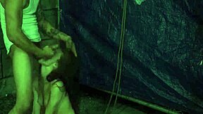 Big Tits Bound for Rough Outdoor Public Action