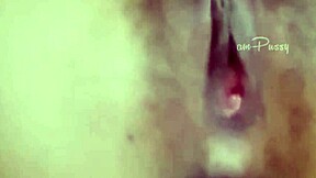 check out this amateur asian teen's masturbation selfie, it's so hot and close up