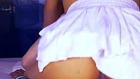 Shy Latina College Girl Enjoys Jacuzzi Cheating Session