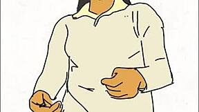 ebony student receives hot black dick in school uniform hentai