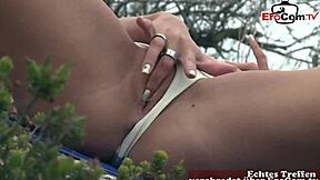 Ever seen a blonde German teen swallow cum publicly on Mallorca vacation?