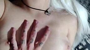 Busty Blonde Spread Legs And Fucked!