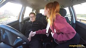 Ella Hughes Swallows Monster Cumload After Outdoor Blowjob and Handjob.