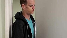 Busty GF gets banged blindfolded in a cuckold threesome!