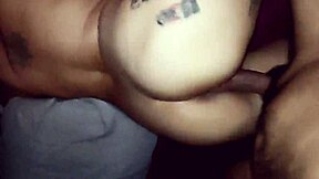 I fucked the mexican teen doggy until creampie in her pussy.