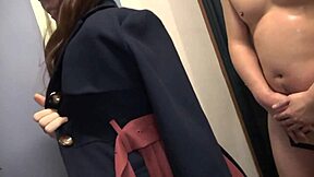 i'm so horny with my wife's g-cup tits and long tongue sucking cock