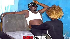 lets do it on a chair, horny teen 18+ with her ebony friend