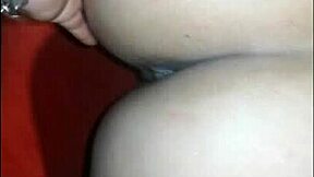 27 year old woman enjoys relaxing massage and plays with her ass in homemade video.