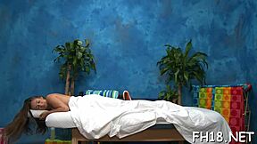 Hot Sweetheart Fucks Hard During Massage!