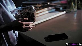 kyler quinn caught masturbating, begs step mom for family session.