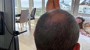 anal backstage fun with busty amalia davis