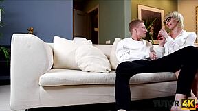 young man carefully fucking his professor lover?