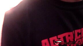 Fuck me hard doggystyle until you cum with me in public