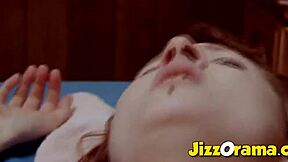 Redhead Teen Receives Passionate Sex Massage Leading To Jizz.