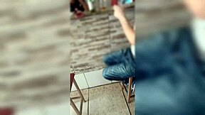 WIFE ENTERS BAR WITHOUT PANTIES, SHOWS PUSSY