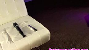 hypnotized brunette sucks dick in doctor office