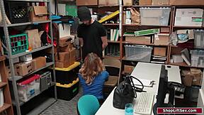 busty milf officer dominates thief 😏