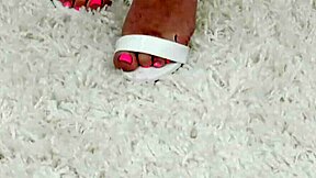 Charming Petite Blonde Teen Teases With Massage 😘