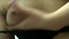 An unknown brunette sent this video where she touches her big natural tits and it goes viral.