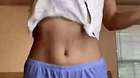 yo, hottest latina babe stripping down for fun!