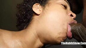 Watch this teen couple's first fuck in the hood