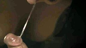 Petite girl handles big cock with small hands