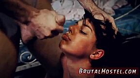 Intriguing hardcore anal BDSM compilation with brunette bondage and intense fucking