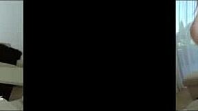 Petite latex android bent over in emotional doggystyle