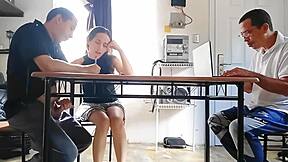 Unfaithful wife drains contractor under table