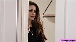 crystal watches maddy lick her wet pussy in lesbian scene