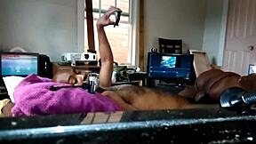 real homemade ebony threesome going down in texas, so hot! 🔥