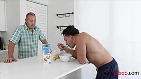 play fighting turns to fucking with stepbro and sis 😈