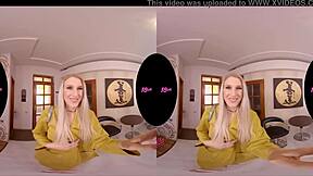 I show you my teen 18+ pussy in virtual reality sex