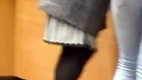 just saw this teen 18+ in tight jeans walking by unnoticed.