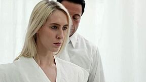 Mormon amateur drilled hard in missionary with intense fingering and cumshot finish.