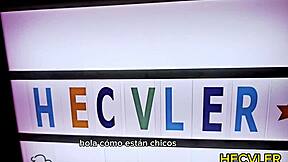 Young amateur strips to interrupt broadcast for friend