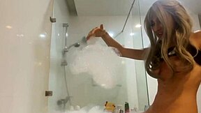 Guys, watch this blonde teen fingering her clit and sucking dick in wild POV action! 😜