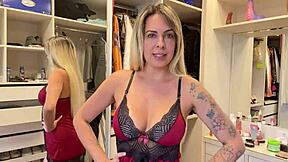 tryin’ this super hot lingerie, ya see! check my site!