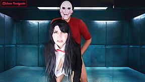 电锯惊魂游戏parody胖夫妇成人XXX狂欢