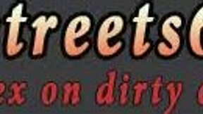 Anya Olsen explores rough outdoor bondage in public.