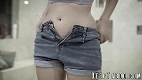 Lucious 18yo craves hardcore forbidden pounding from stepdaddy