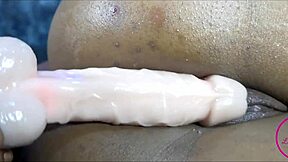 I remember Lala Ivey's first time trying anal with toys, it was so intense on her ebony ass