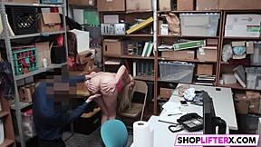 omg, big cock burglar punishes blonde jessica, i’m so scared n excited!