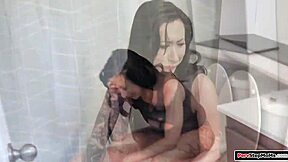 Tattooed Milf Wants Her Stepsons Sperm