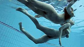 Anna Netrebko And Lada Poleshuk Underwater Lesbian Encounter