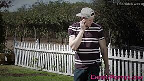 teen feels so good taking that big cock blowjob and creamy cumshot