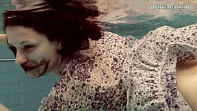 Loris Licicia swims naked underwater in super hot display! 🔥