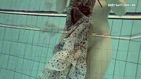 Loris Licicia swims naked underwater in super hot display! 🔥