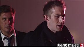 sherlock xxx parody ep 3 with sneaky anal action.